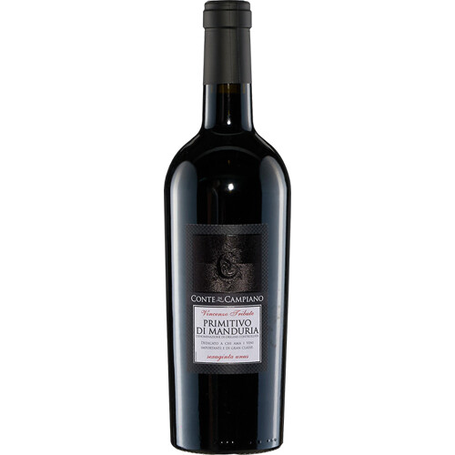 Primitivo di Manduria DOC, Conte di Campiano - suché