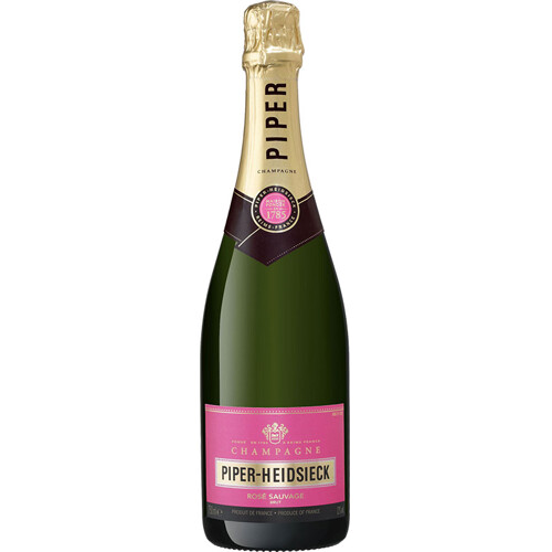 Champagne Piper Heidsieck Rosé, Brut Sauvage - suché