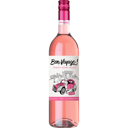 Pinot Noir Rosé, Bon Voyage, nealkoholické - polosuché