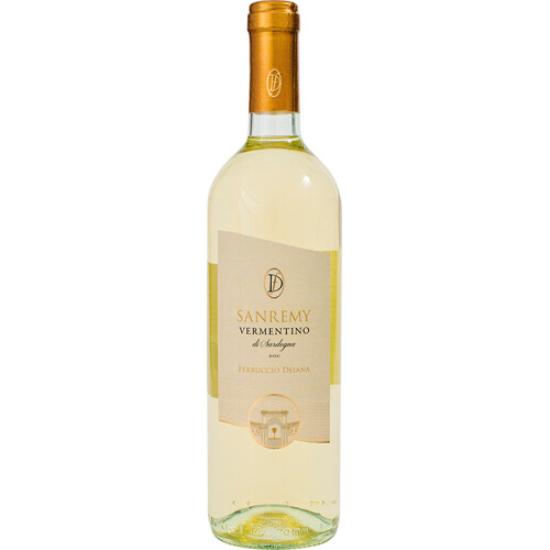 „Sanremy” Vermentino di Sardegna DOC, Ferrucio Deiana, Itálie - suché