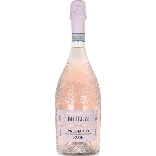 Prosecco DOC Rosé Brilla, Botter, Extra Dry - polosuché