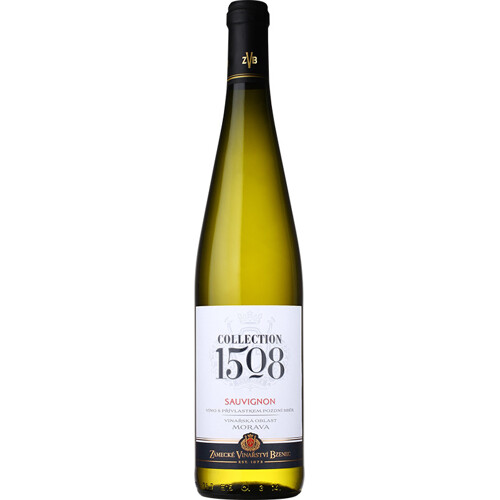 Sauvignon,pozdní sběr, Collection 1508, Zámecké vinařství Bzenec - suché