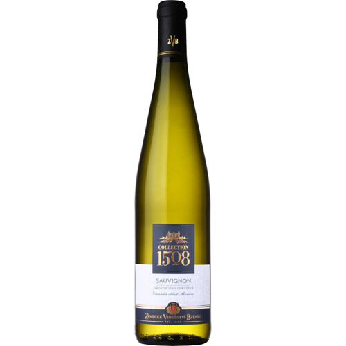 Sauvignon, jakostní, Collection 1508, Zámecké vinařství Bzenec - suché