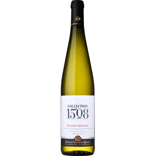 Tramín červený, pozdní sběr, Collection 1508, Zámecké vinařství Bzenec - polosuché