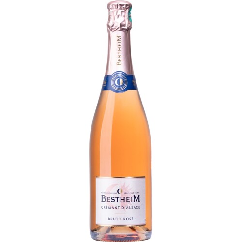 Crémant d´Alsace Rosé AOC, Brut, Bestheim - suché