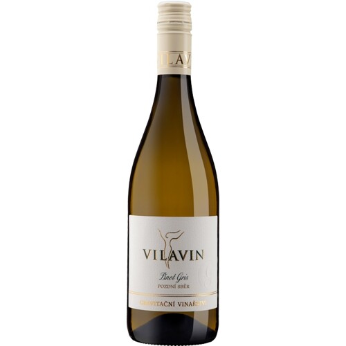 Pinot Gris, pozdní sběr, Vilavin - suché