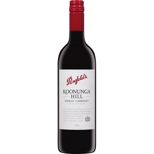 Shiraz-Cabernet, Koonunga Hill, Penfolds, Austrálie - suché