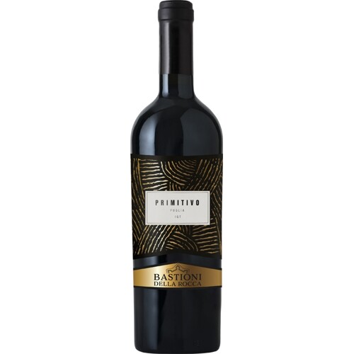 Primitivo IGT Puglia, Bastioni Della Rocca, Tenute Piccini, Itálie - polosuché