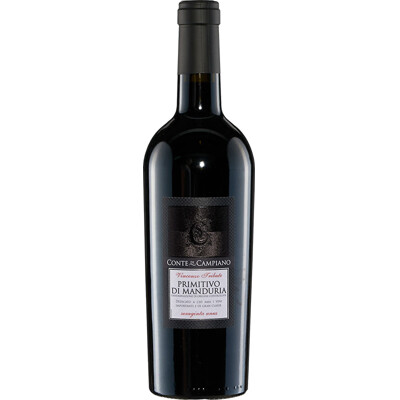 Primitivo di Manduria DOC, Conte di Campiano - suché