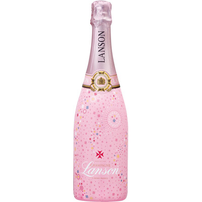 Champagne Lanson Rosé Label, Brut - suché