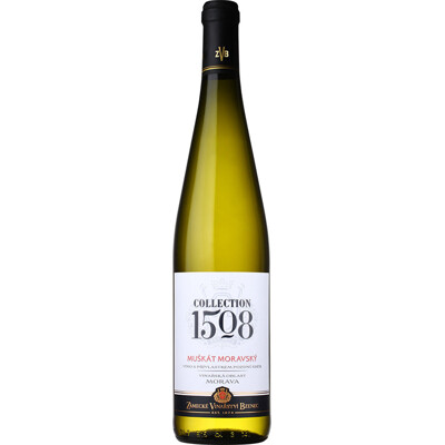 Muškát Moravský, pozdní sběr, Collection 1508, Zámecké vinařství Bzenec - polo...