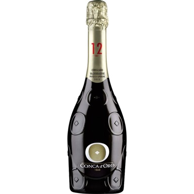 Prosecco DOCG Conegliano-Valdobbiadene, Superiore, Brut ''12'', Conca d´Oro - suché