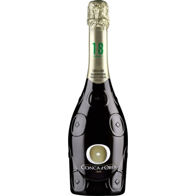 Prosecco DOCG Conegliano-Valdobbiadene Extra dry ''18'', Conca d´Oro - polosuché