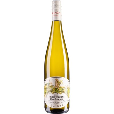 Cuvée M.Thurgau+Chardonnay, botrytický výběr z hroznů 2021, Petr Bunža - sladk...