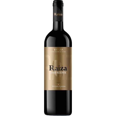 Tempranillo Gran Reserva, Raiza, Rioja, Vicente Gandia - suché