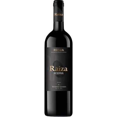 Tempranillo Reserva, Raiza, Rioja, Vicente Gandia - suché