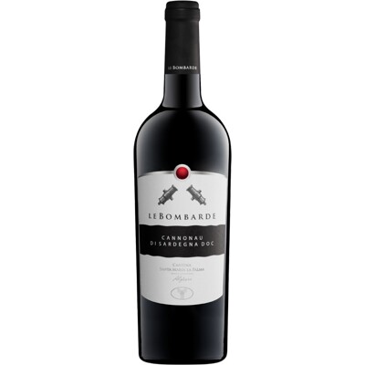 Le Bombarde, Cannonau di Sardegna DOC, Santa Maria La Palma, Sardínie, Itálie ...