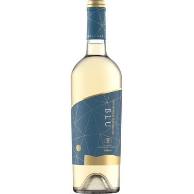 Blu, Vermentino di Sardegna DOC,Santa Maria La Palma, Sardínie, Itálie - suché...