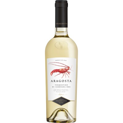 Aragosta, Vermentino di Sardegna DOC, Santa Maria La Palma, Sardínie, Itálie -...