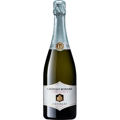 Franciacorta Cuvée 22 Brut, DOCG, Castello Bonomi, Itálie - suché