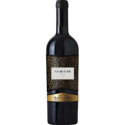 Primitivo IGT Puglia, Bastioni Della Rocca, Tenute Piccini, Itálie - polosuché...