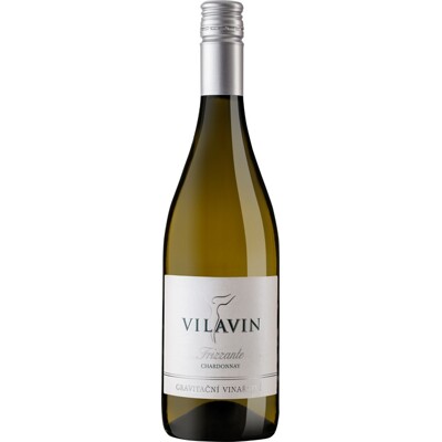 Chardonnay Frizzante 2023, Gravitační vinařství Vilavin - polosladké