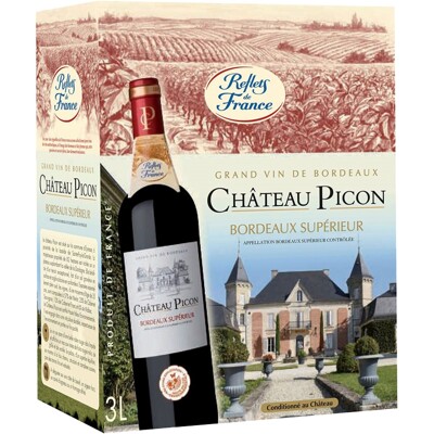 Chateau Picon, AOC Bordeaux Supérieur, Reflets de France, Maison Johanès Boubé...